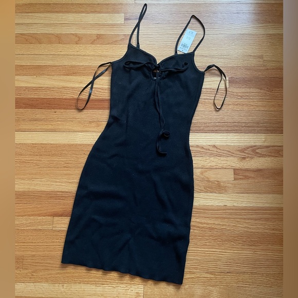 NWT Abercrombie Halter Mini Dress - Picture 2 of 5